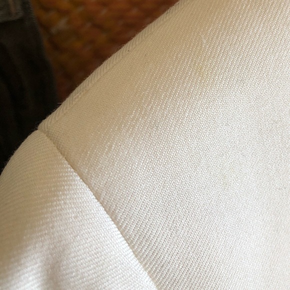 AKRIS Ivory Silk & Cashmere Blazer 14 - Picture 12 of 14